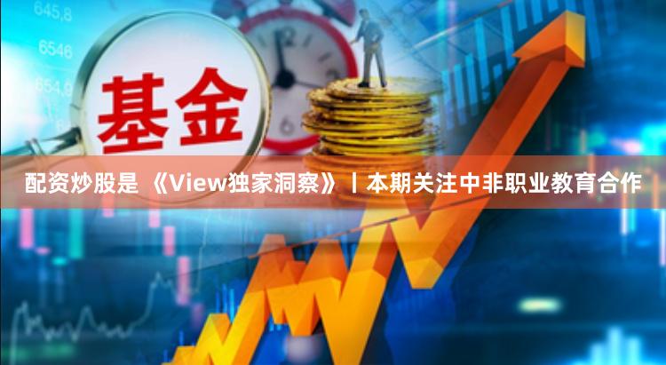 配资炒股是 《View独家洞察》丨本期关注中非职业教育合作