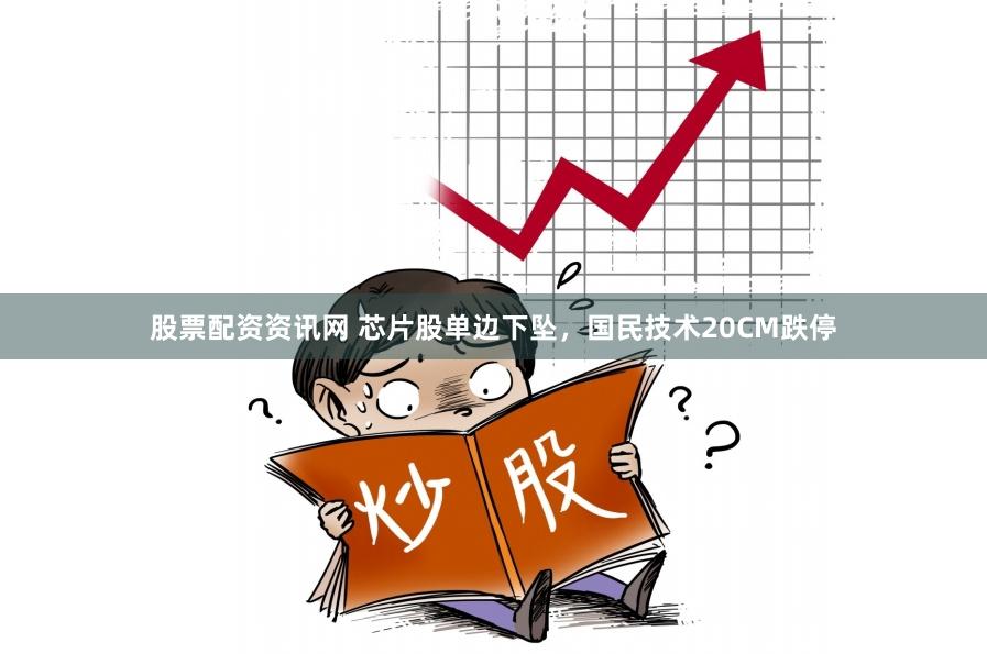 股票配资资讯网 芯片股单边下坠，国民技术20CM跌停