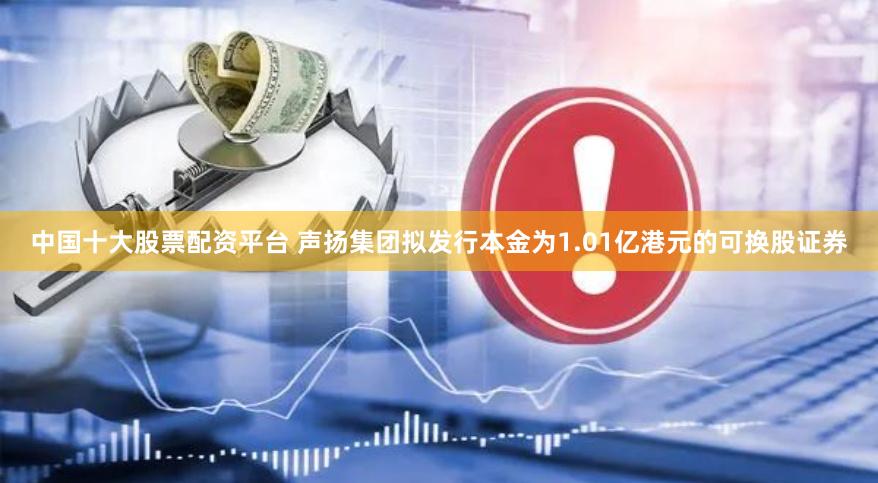 中国十大股票配资平台 声扬集团拟发行本金为1.01亿港元的可换股证券